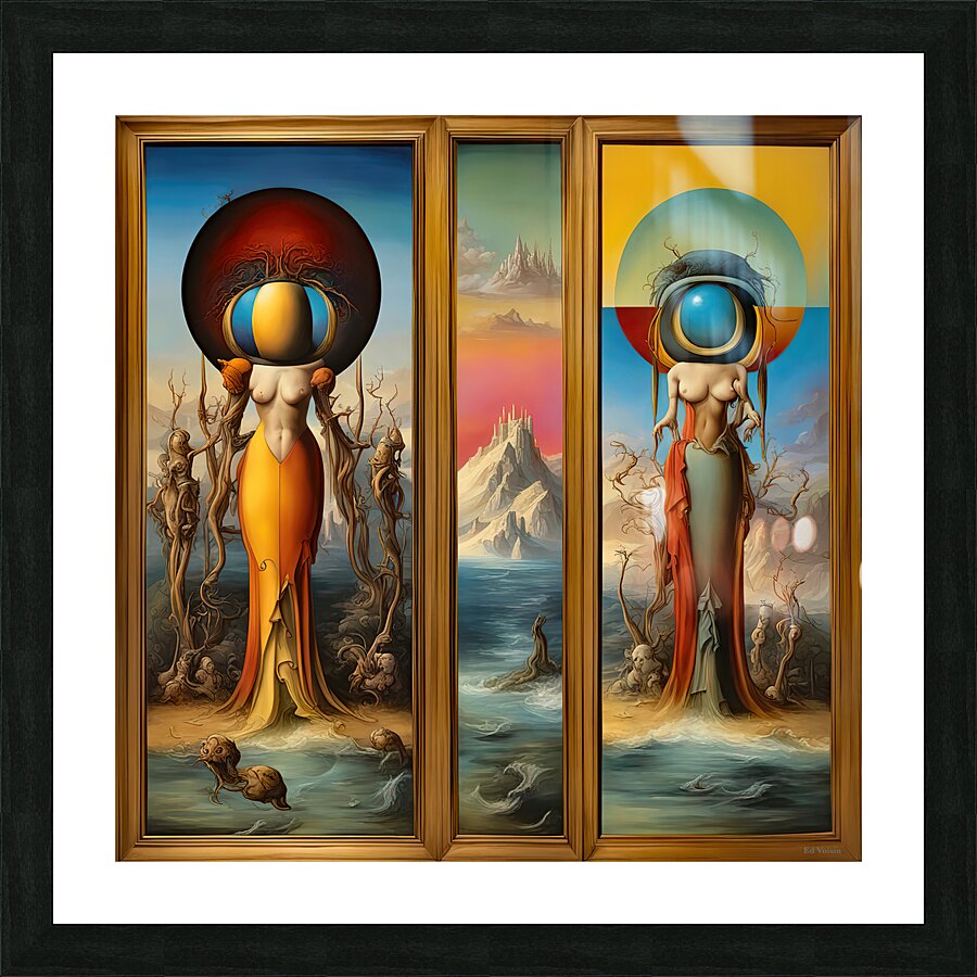 QUEENS Picture Frame print