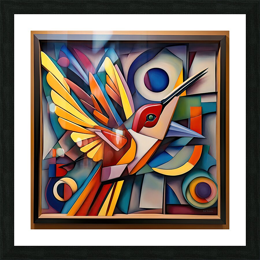CUBINGBIRD Picture Frame print