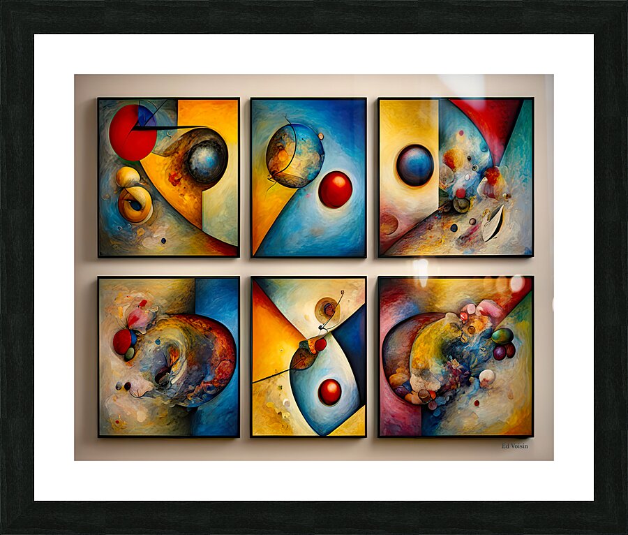 NO TWO ALIKE Picture Frame print