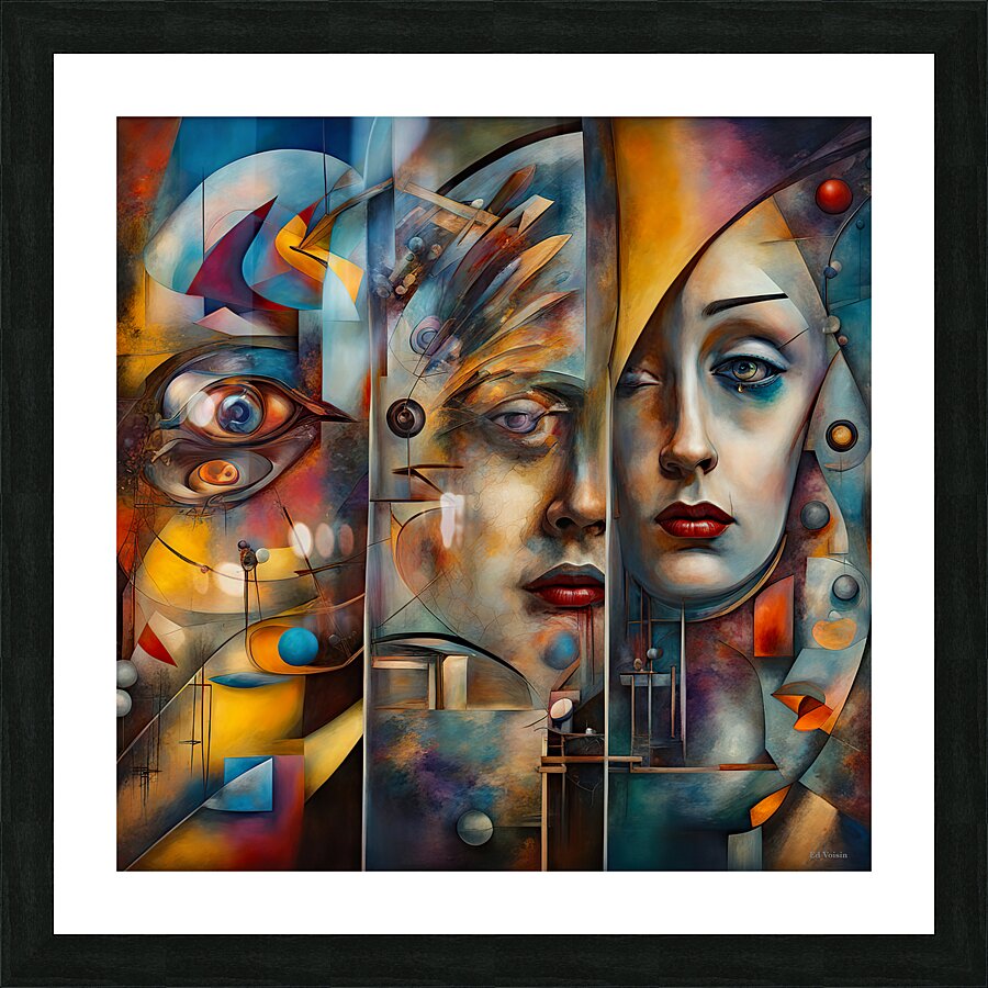 EVOLVING Picture Frame print