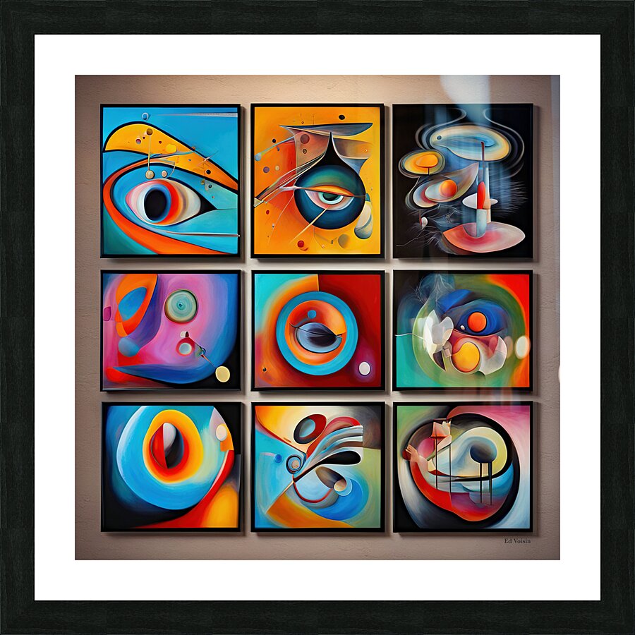 ABS 89 2X CAL X Picture Frame print