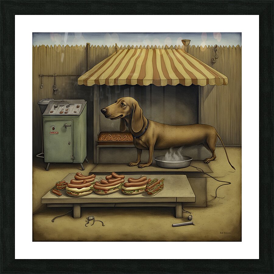 YOU ARE WHAT YOU EAT Picture Frame print