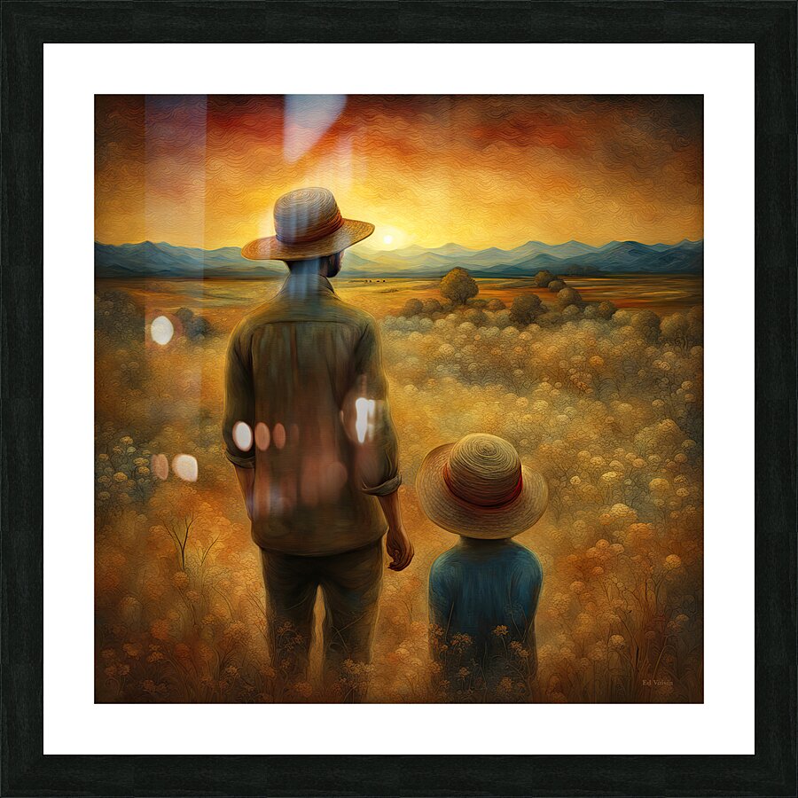 BONDING  Picture Frame print