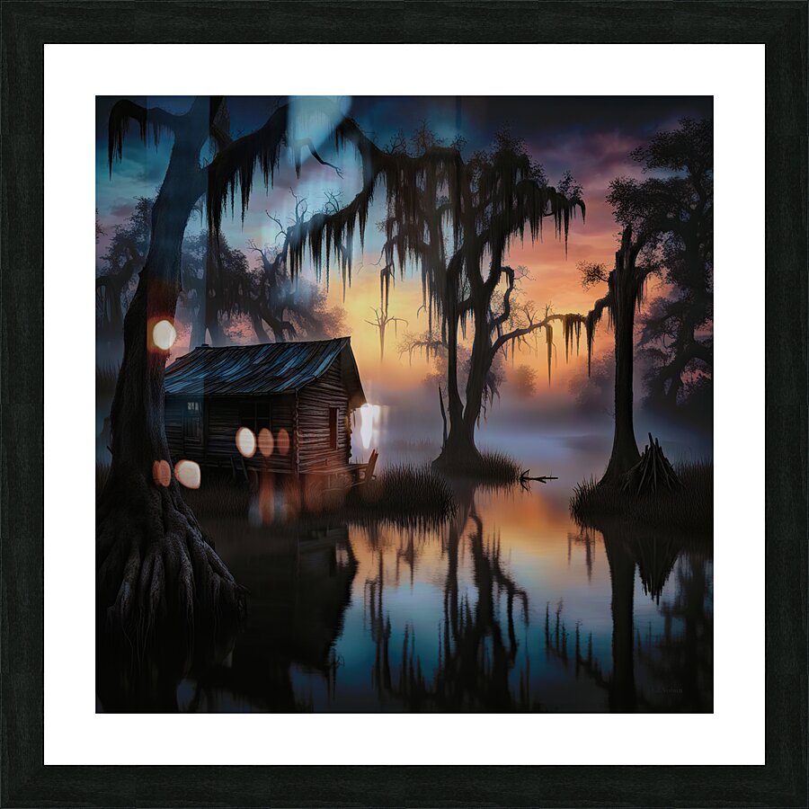 SOLITUDE Picture Frame print