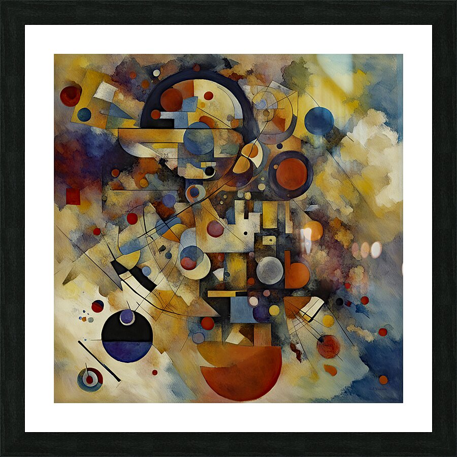 ERUPTION Picture Frame print