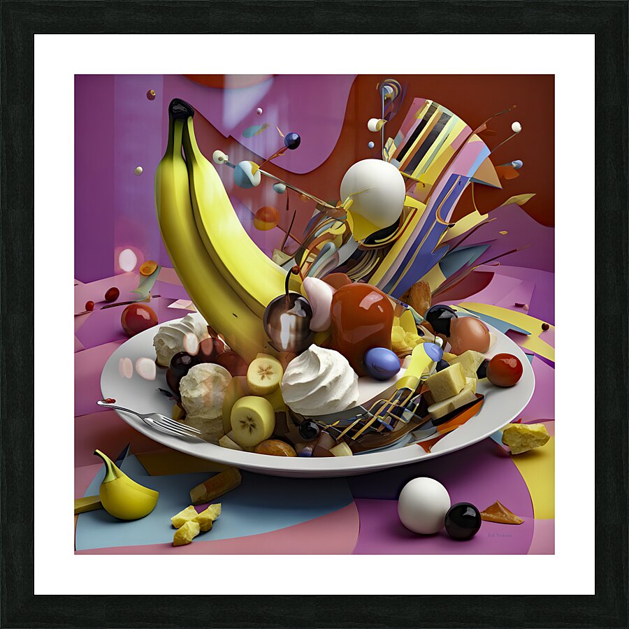 BANANAS GONE WILD 2 Picture Frame print
