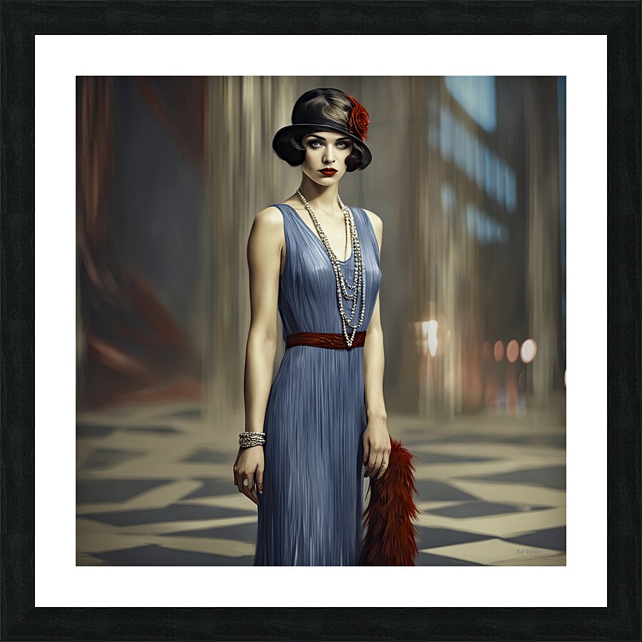ROARING 20s   18 Picture Frame print