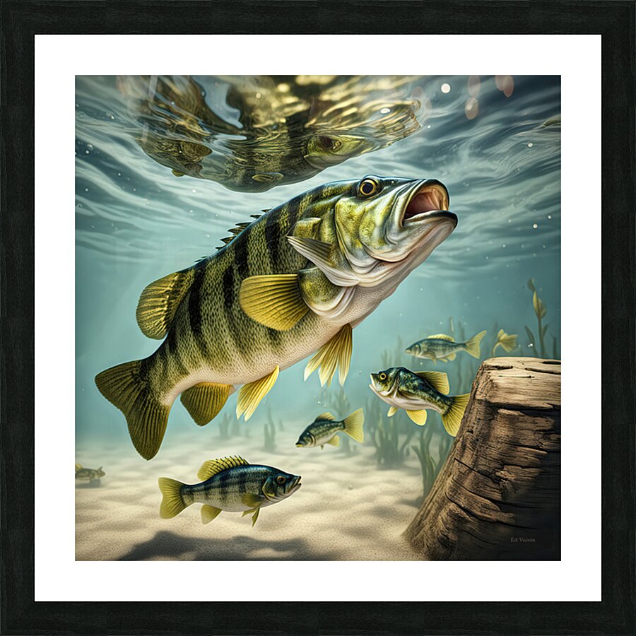 REFLECTION Picture Frame print