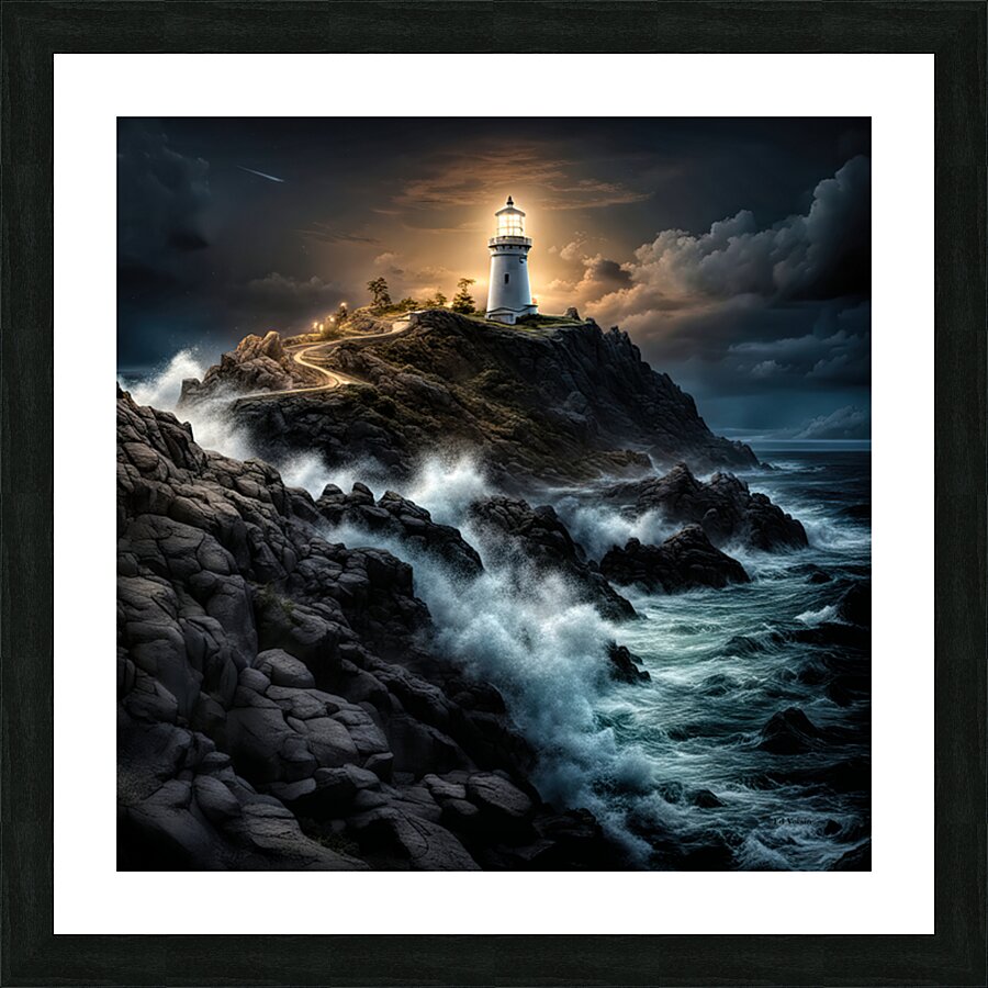 SHOOTING STAR Picture Frame print