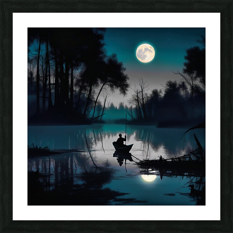 TROT LINE......SELECTIVE COLORING  Picture Frame print