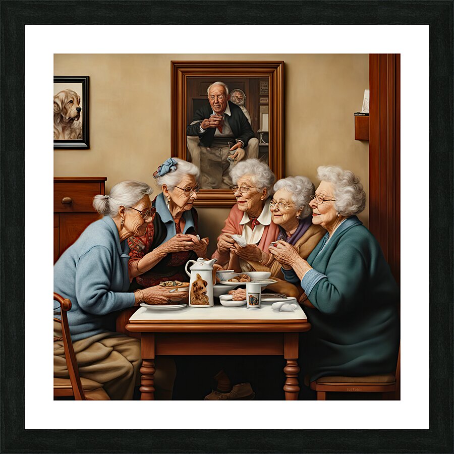 WHISPERS Picture Frame print