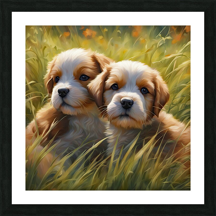 TWINS Picture Frame print