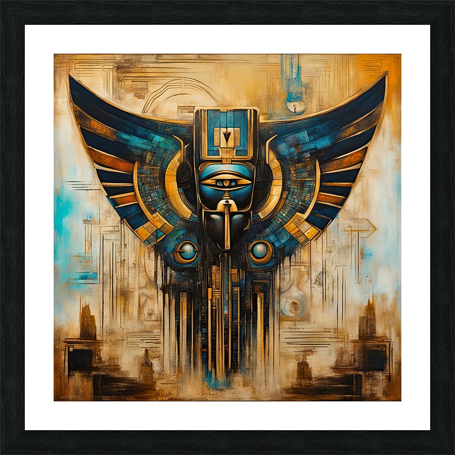 WORSHIP Picture Frame print