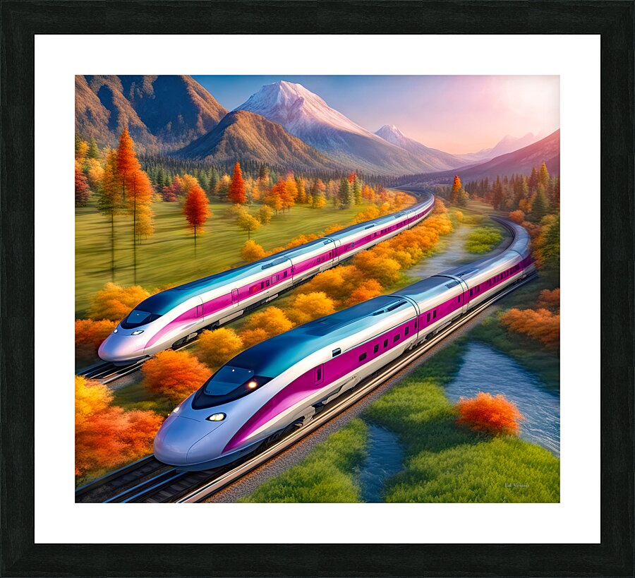 SPEED Picture Frame print