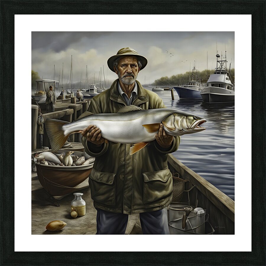 CATCH OF THE WEEK Picture Frame print