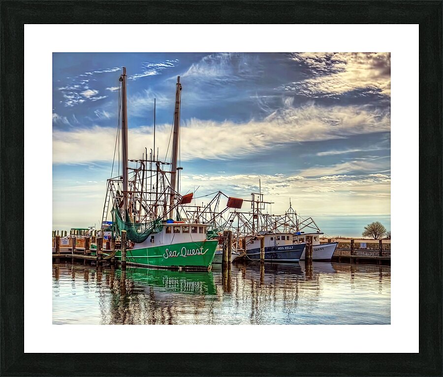 SAFE HARBOR Picture Frame print