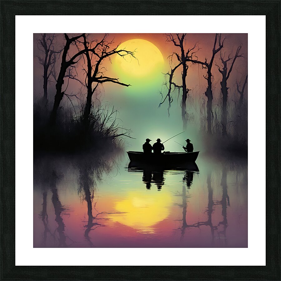 SILHOUETTE 8 Picture Frame print