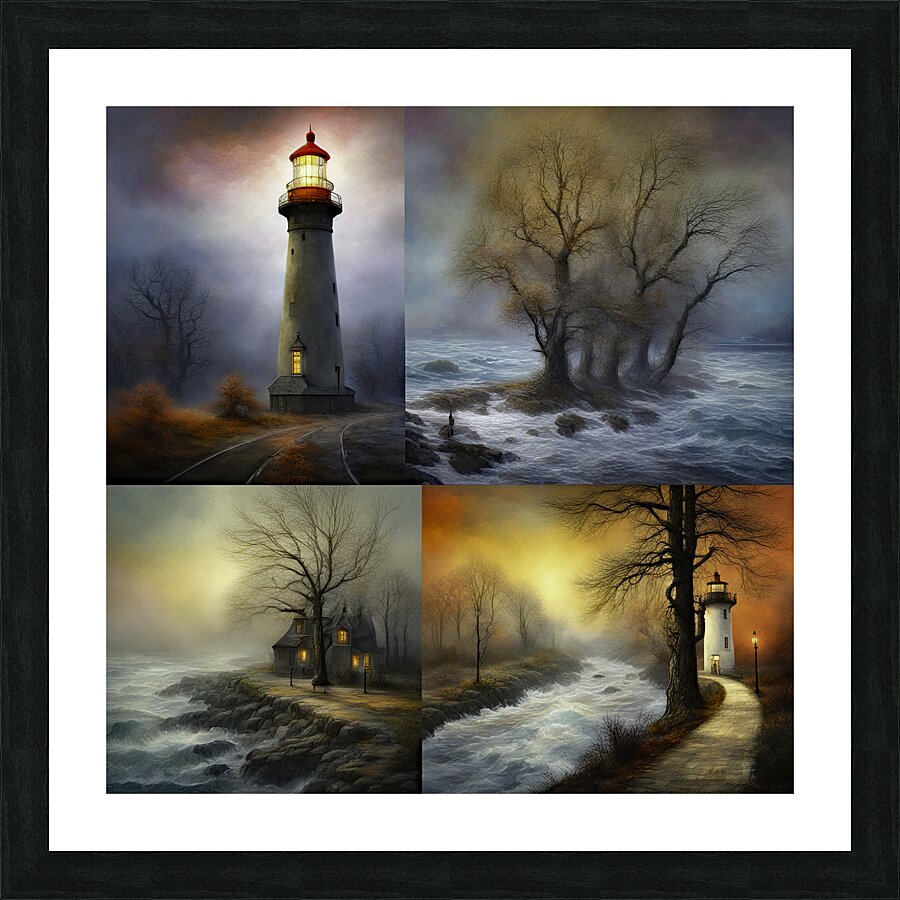 4 PANEL Picture Frame print