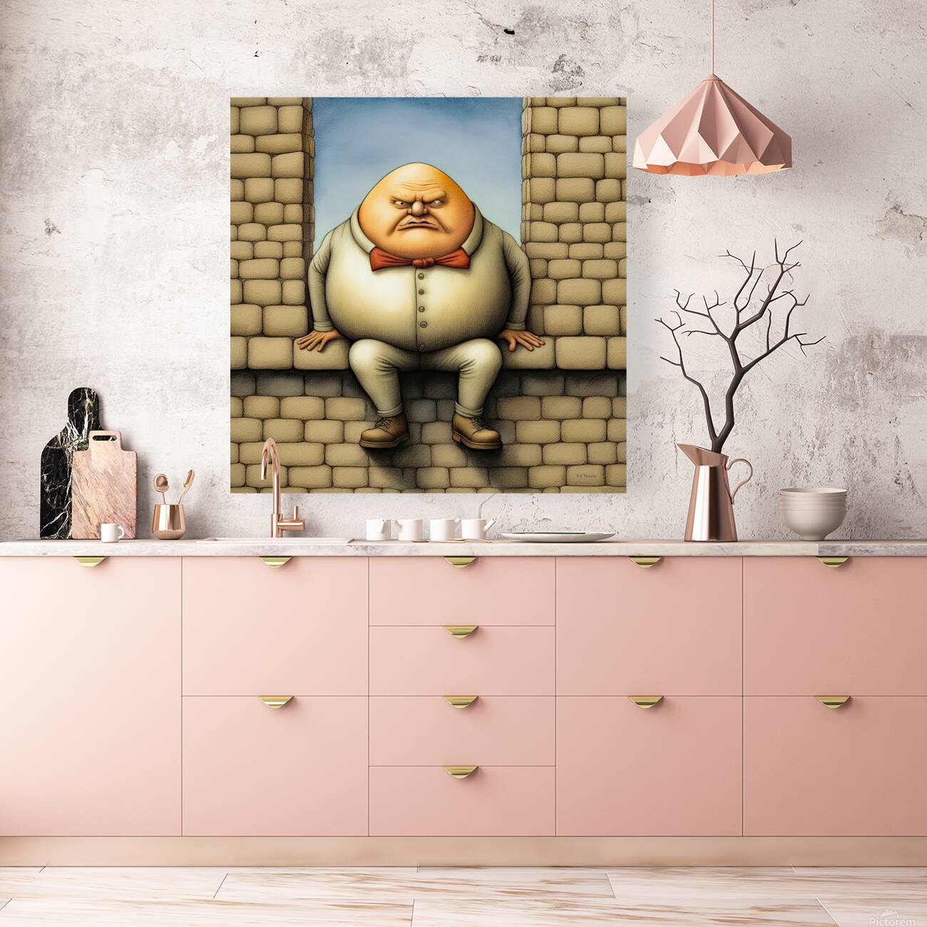GRUMPY HUMPTY DUMPTY Reproduction
