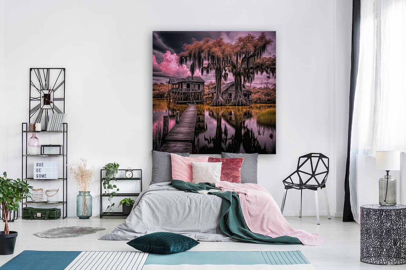 THE LONG DOCK Reproduction