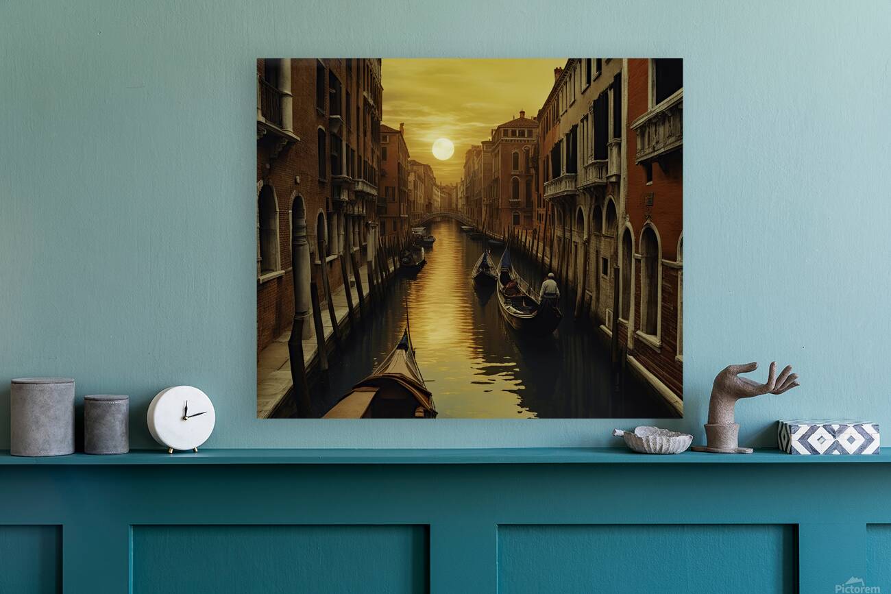 CANALS OF VENICE Reproduction