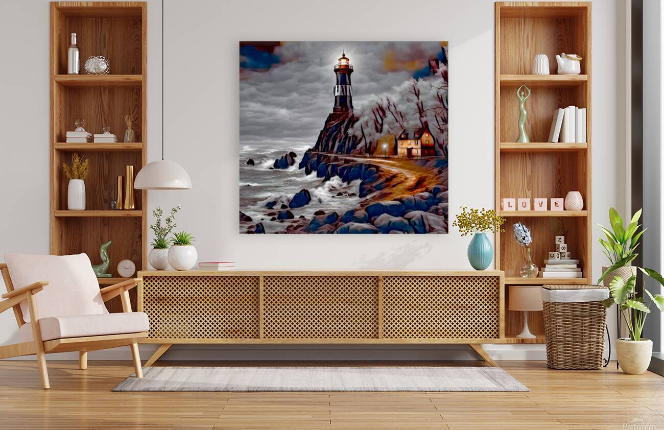 REFLECTIVE WATERS......VELVET ABSTRACT Reproduction