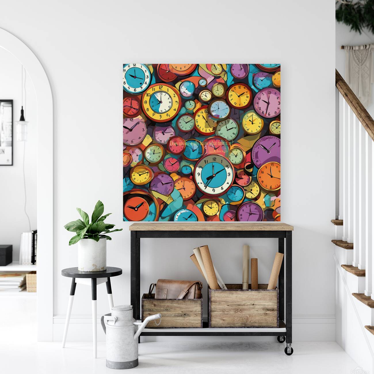 DOES ANYONE REALLY KNOW WHAT TIME IT IS   Reproduction