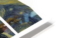 GOGHING DOWN THE ROAD 4 PANEL PANO HD Metal print