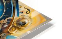 DALI CLOCK  HD Metal print