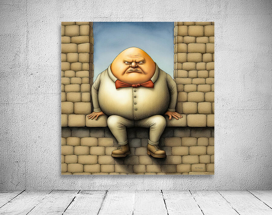 GRUMPY HUMPTY DUMPTY Wall Preview