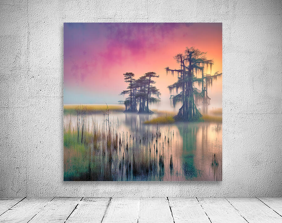 NEON SWAMP Wall Preview