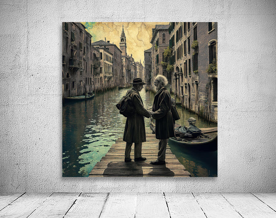 TIL WE MEET AGAIN.....SELECTIVE COLORING Aperçu sur mur