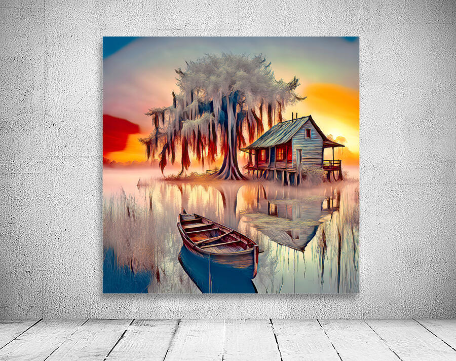 FLOATER......VELVET ABSTRACT Wall Preview