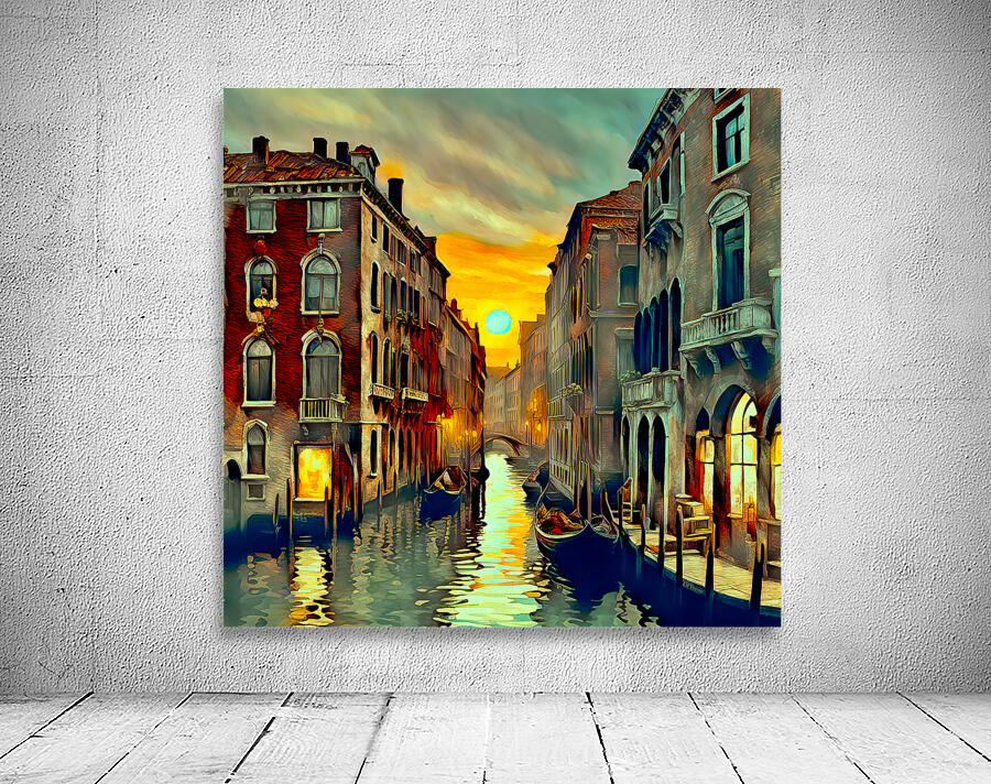 DREAMING OF VENICE......VELVET ABSTRACT Wall Preview