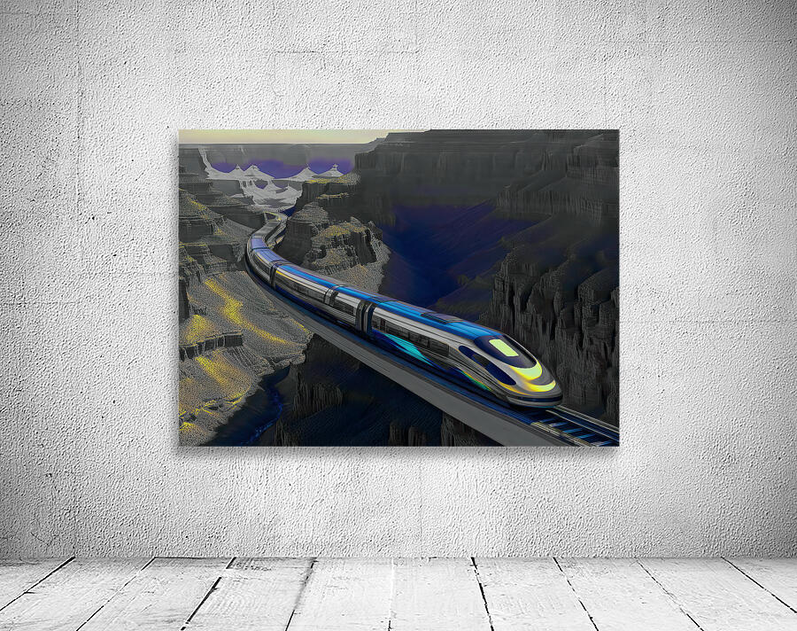 THE GORGE .....SELECTIVE COLORING Wall Preview