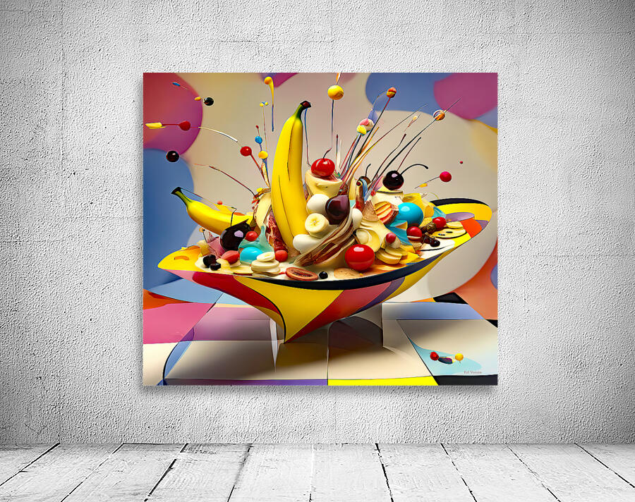 BANANA SPLIT BOAT Aperçu sur mur