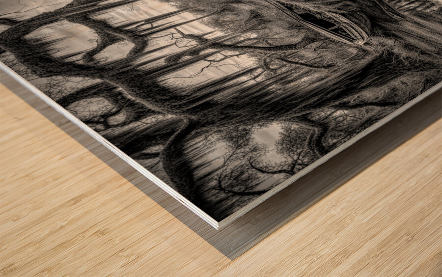 RECALMATION Wood print