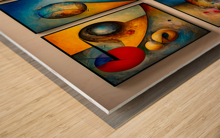 NO TWO ALIKE Wood print