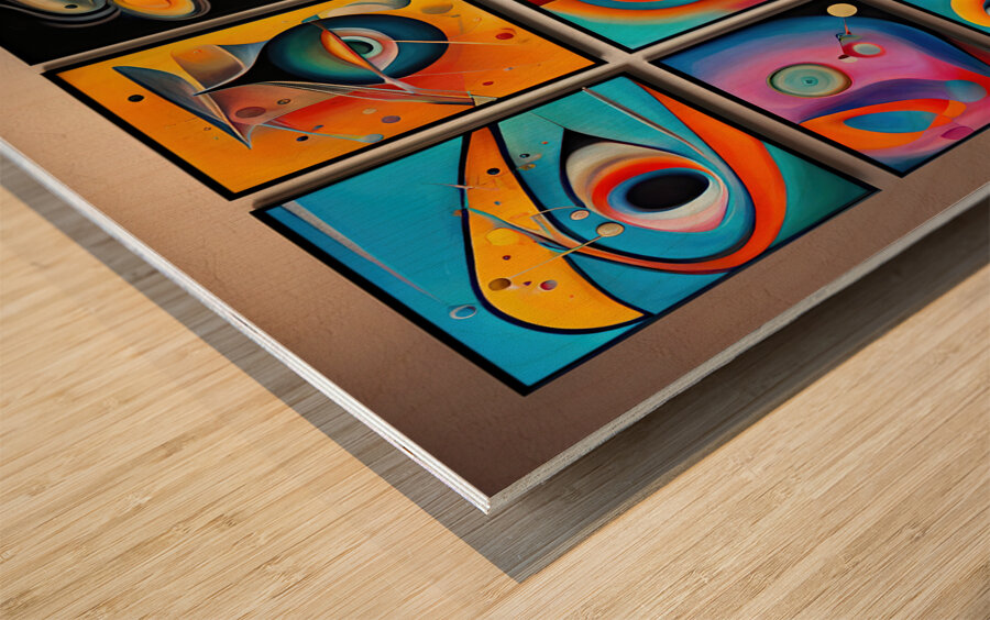 ABS 89 2X CAL X Wood print