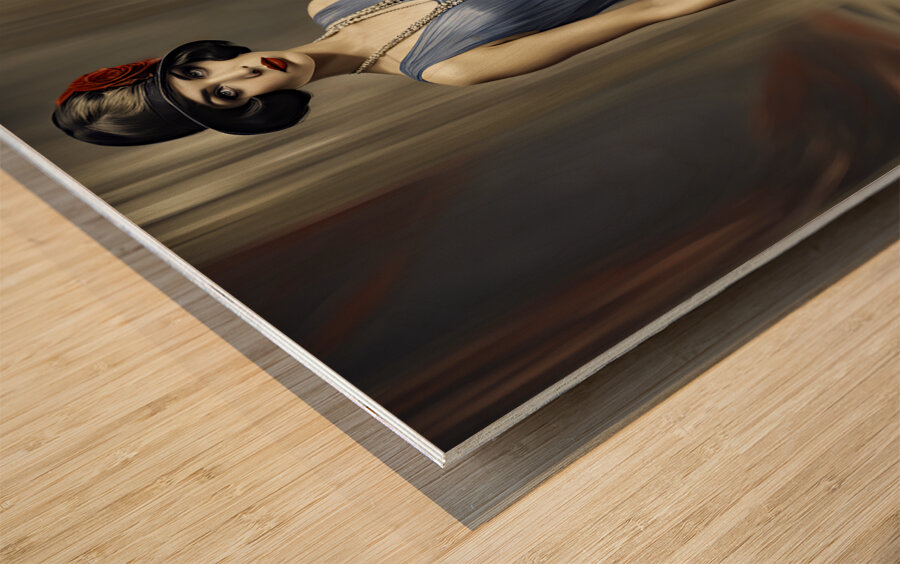 ROARING 20s   18 Wood print