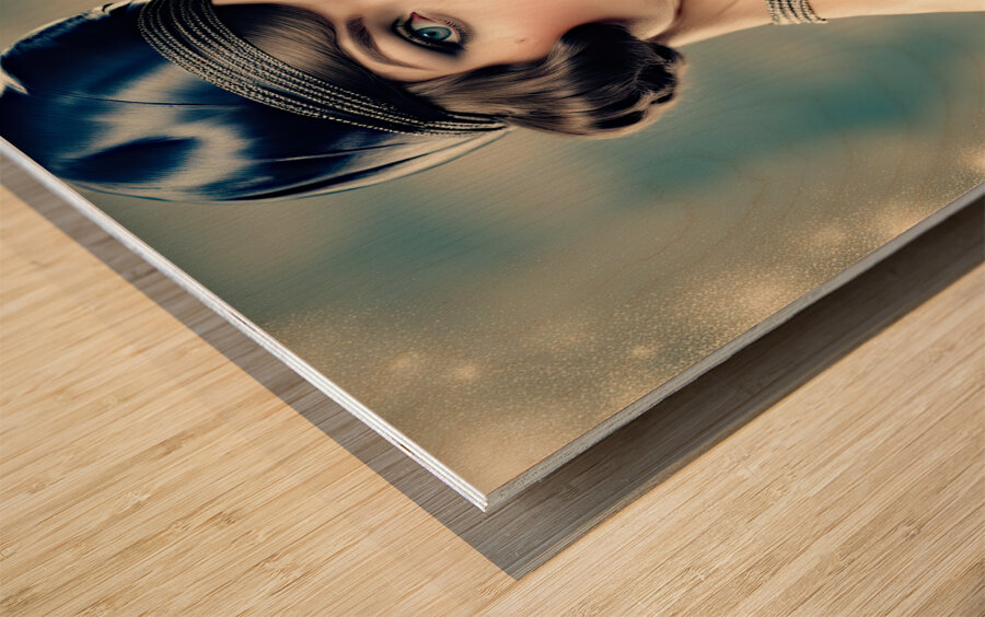 ROARING 20s  19 Wood print