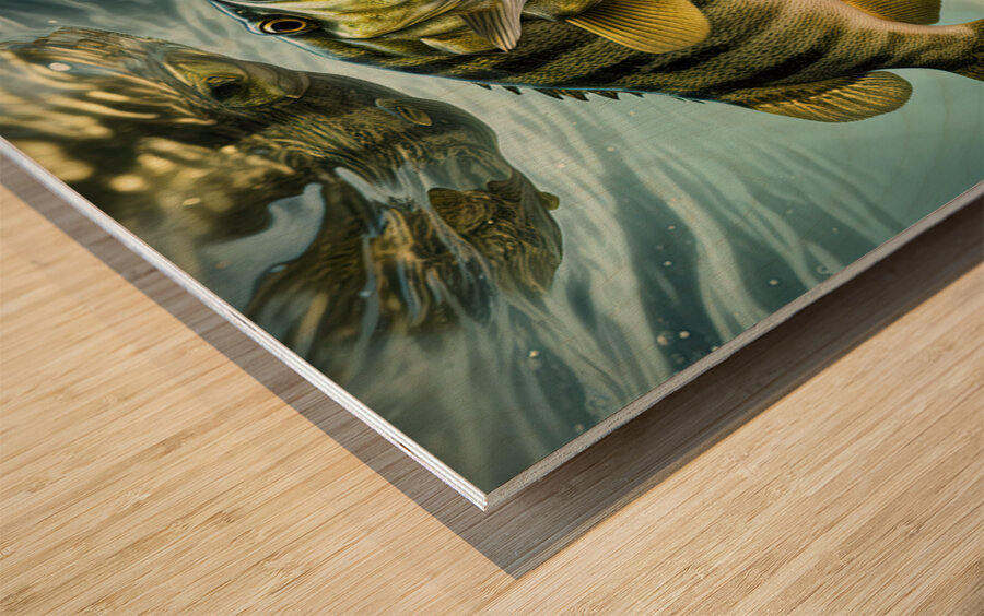 REFLECTION Wood print