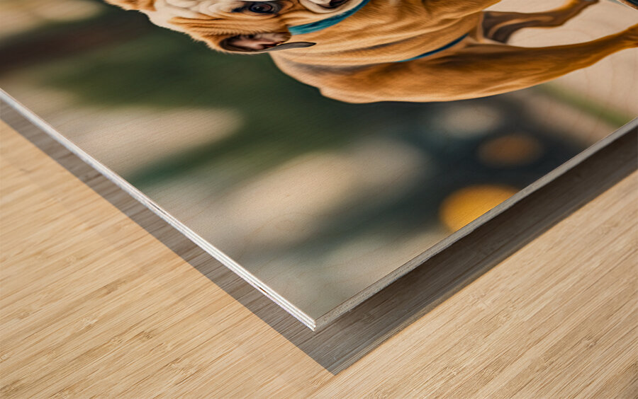 BORN TO SKATE V Wood print