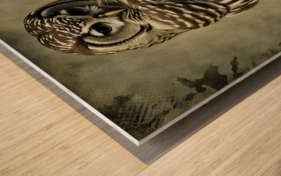 STRIKE A POSE Wood print