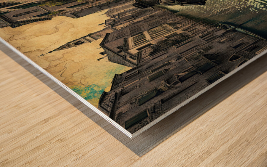 TIL WE MEET AGAIN.....SELECTIVE COLORING Impression sur bois