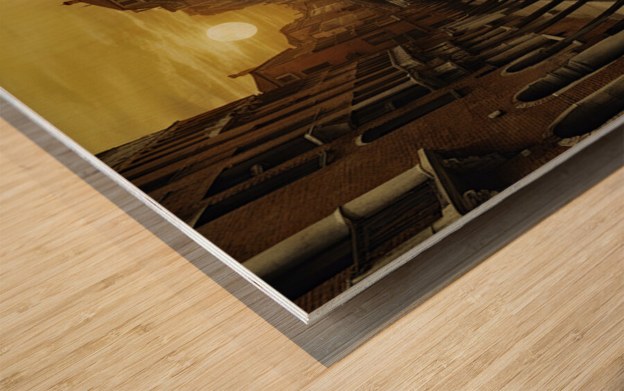 CANALS OF VENICE Wood print