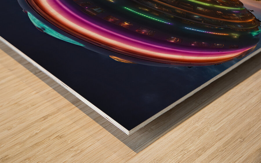 ALL ABOARD  Wood print