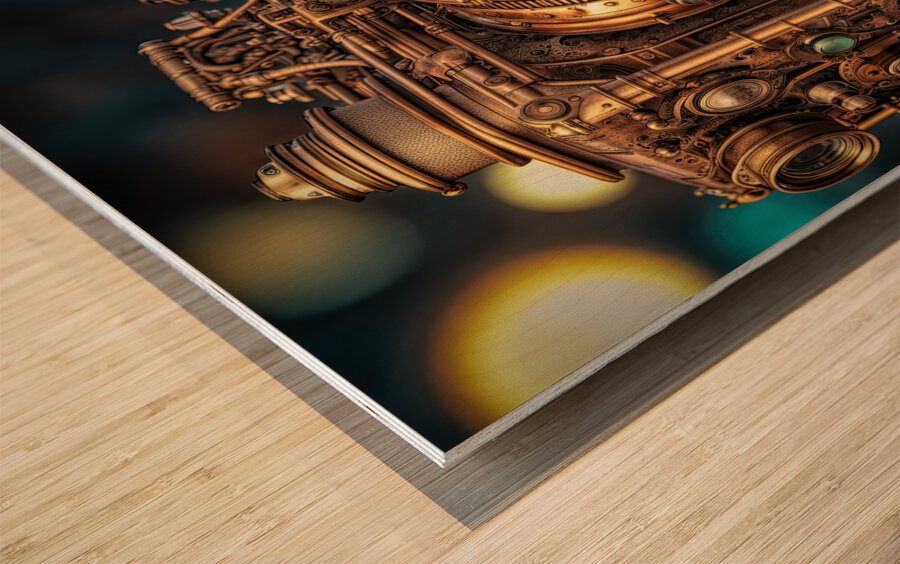 ONE THOUSAND  Wood print