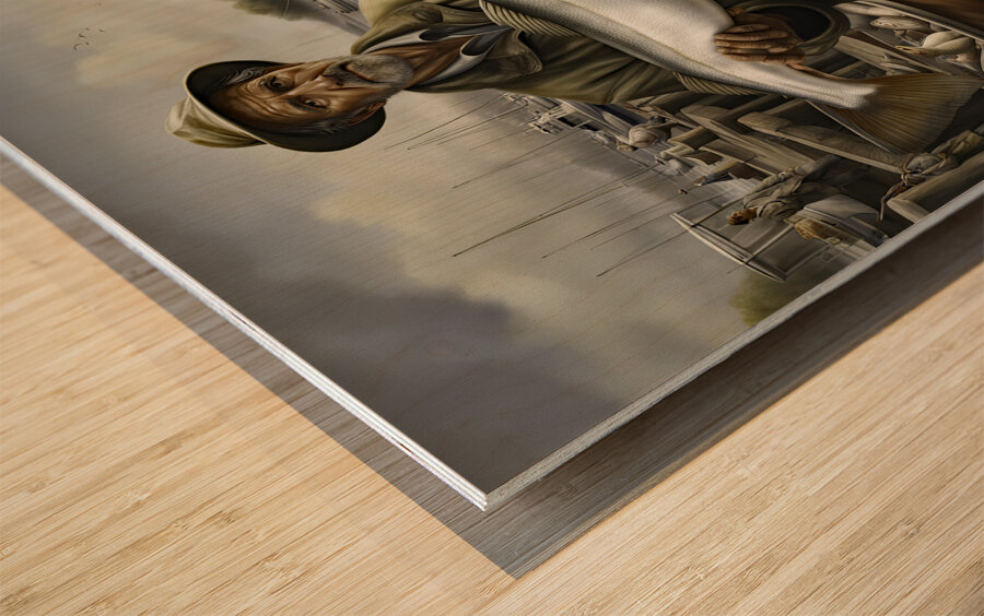 CATCH OF THE WEEK Wood print