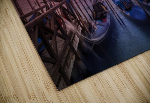 VENICE Gondolas at Sunset Melanie Viola puzzle